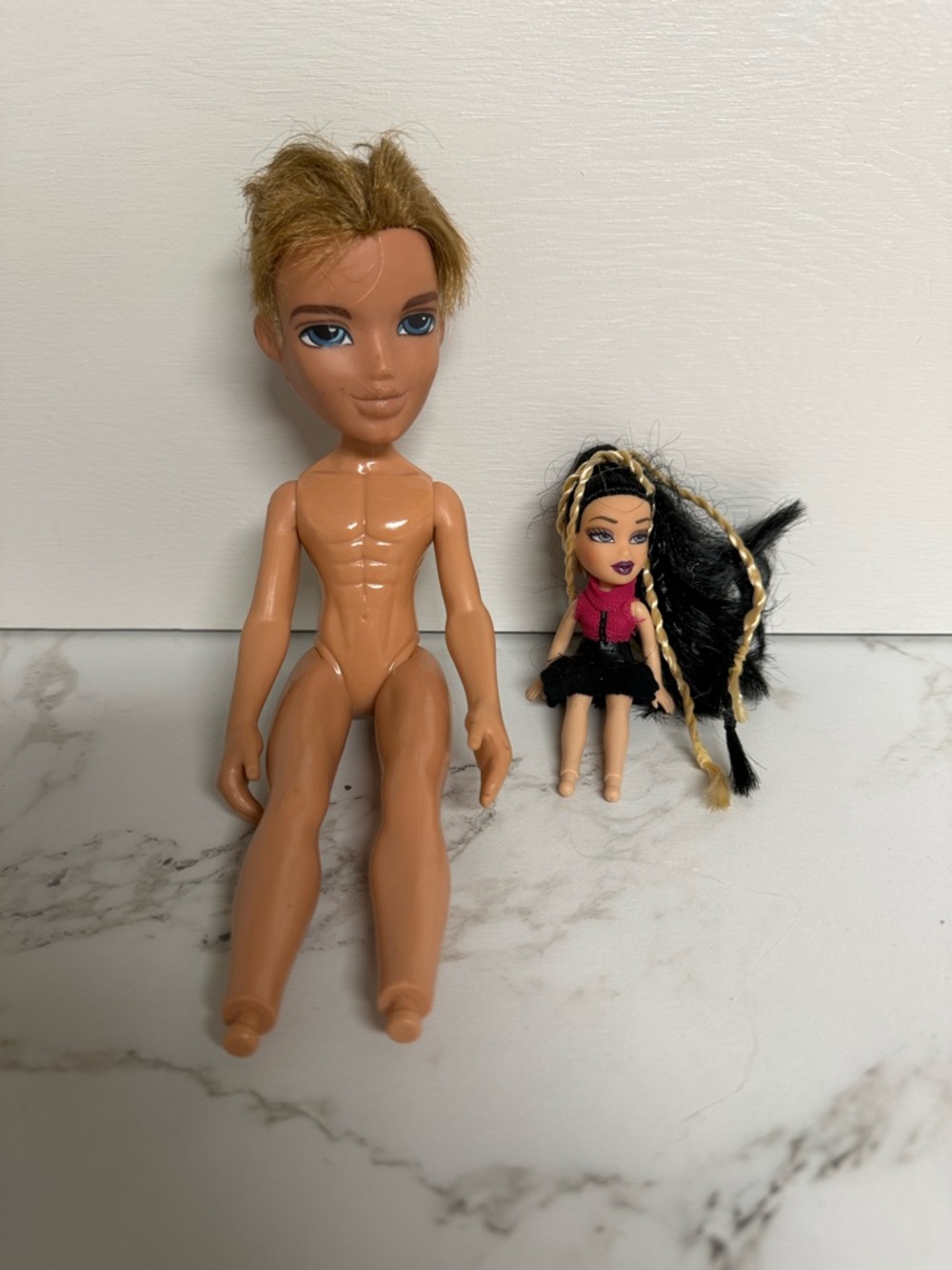 Bratz doll and mini bratz doll